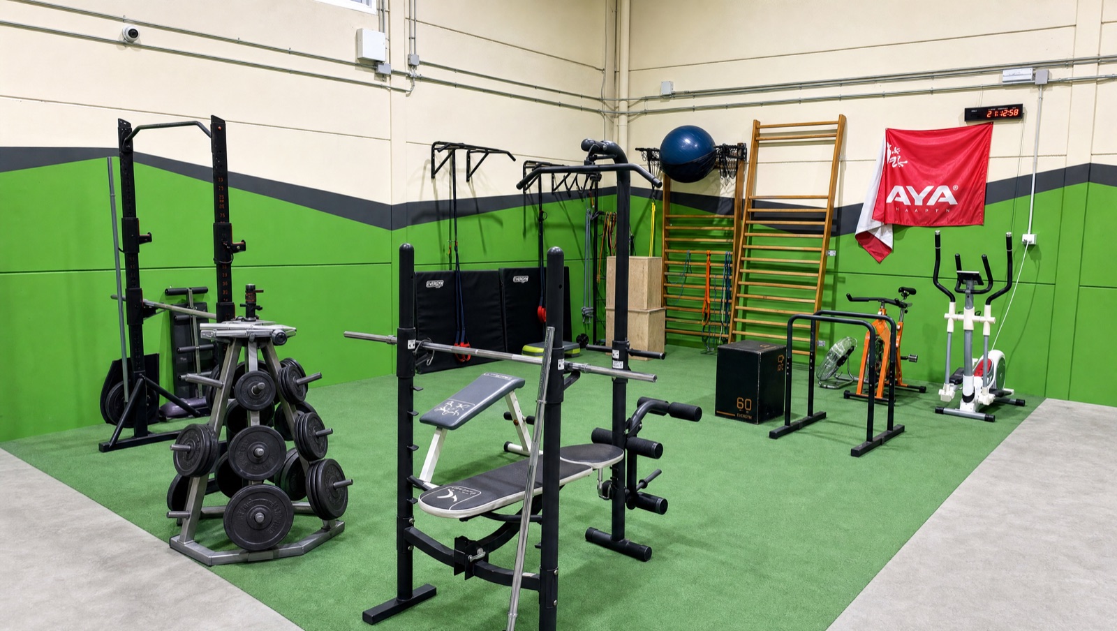 Zona de entrenamiento
